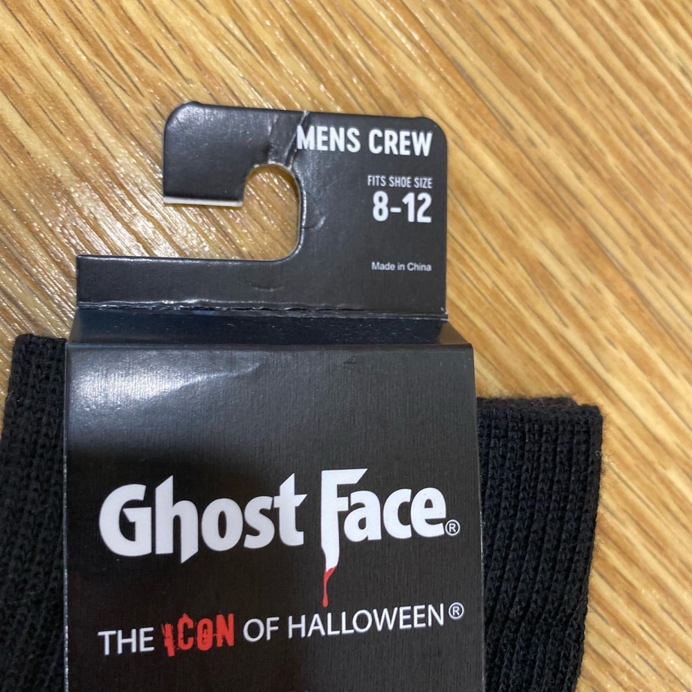 Stab your It! 👻 🔪 Gorpore GHOST FACE socks unisex - Picture 5 of 7